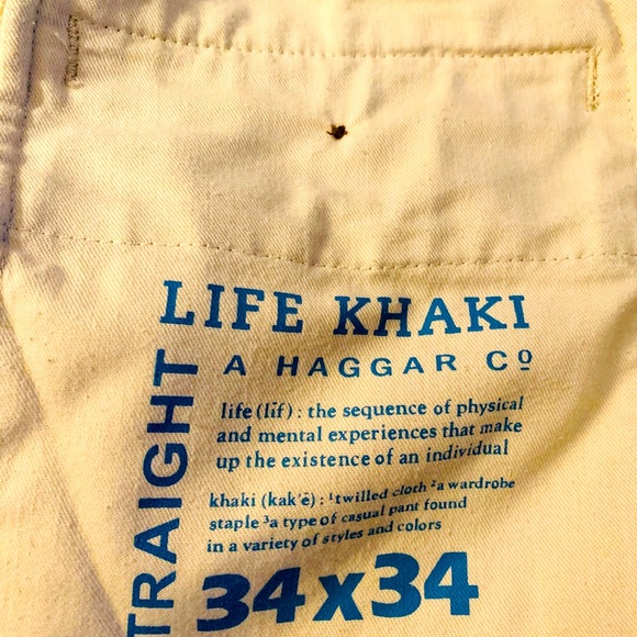 Hagar Men’s LK Life Khaki Pant - Picture 3 of 3
